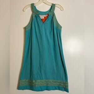 NWT Gretchen Scott Teal Sleeveless Dress